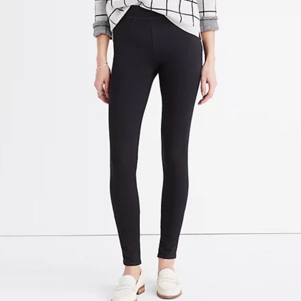 Madewell The Anywhere Jeans Pull On Elastic Waist Marton Wash Skinny Size 27